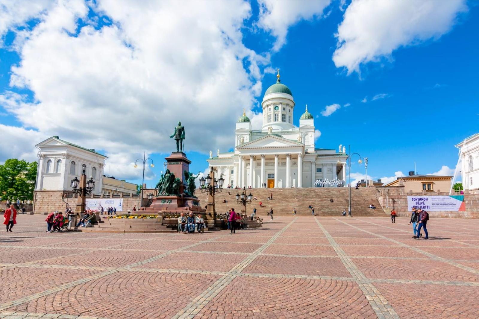 Finland, Helsinki Center Apartment Luaran gambar